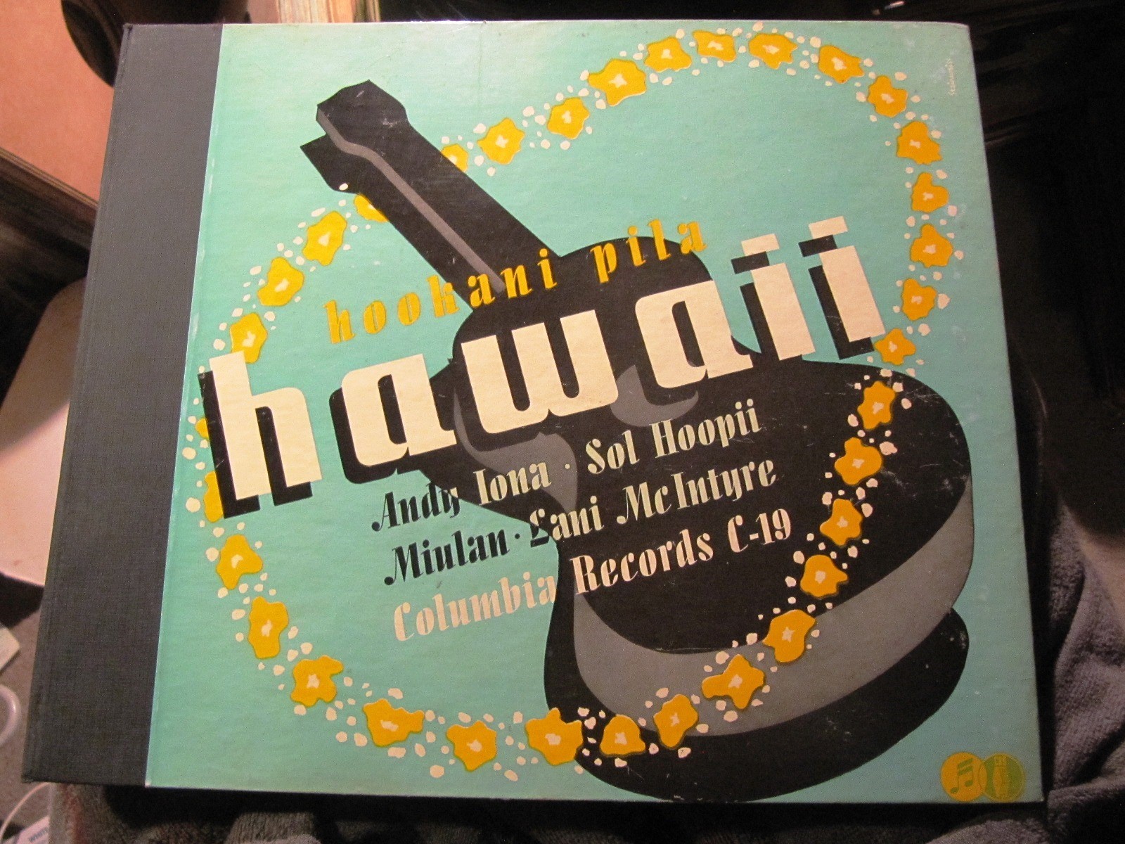 Hookani Pila HAWAII Andy IONA Sol HOOPII Miulan Lani McIntyre COLUMBIA SET C-19