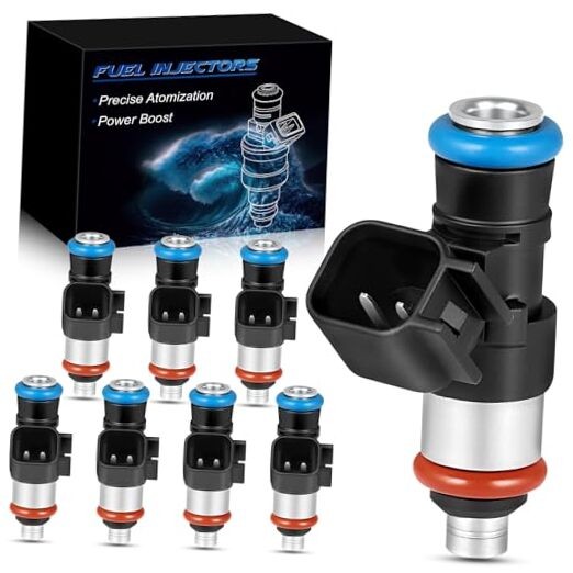 Upgraded 0280158051 Fuel Injectors Fits For:-Chevy Camaro 2010-2015 Corvette 