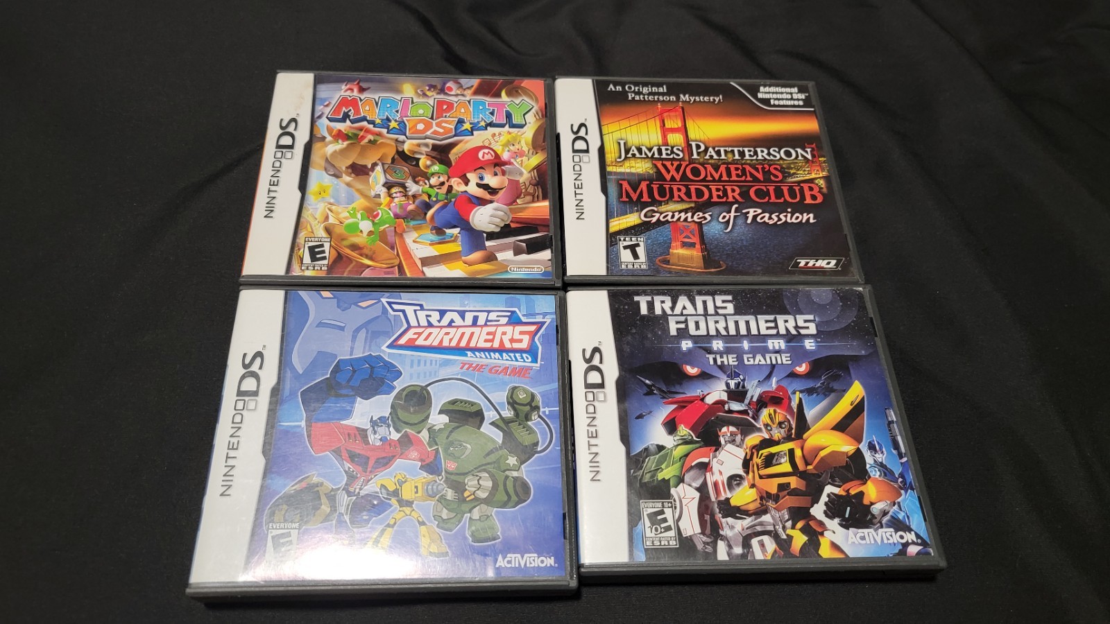 NO GAMES -Mario Party DS (Nintendo DS, 2007) Case + Manual + Inserts ONLY