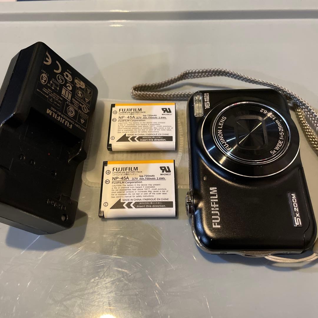 FUJIFILM 16 Megapixels Compact Digital Camera Tested Working Seller Japan