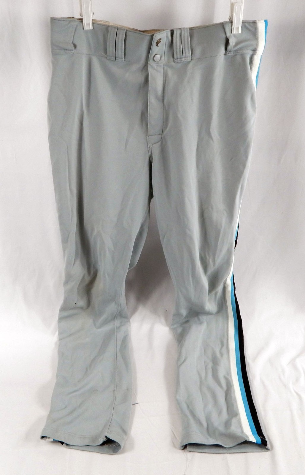 Florida Marlins Game Used Grey Baseball Pants Size 38 755