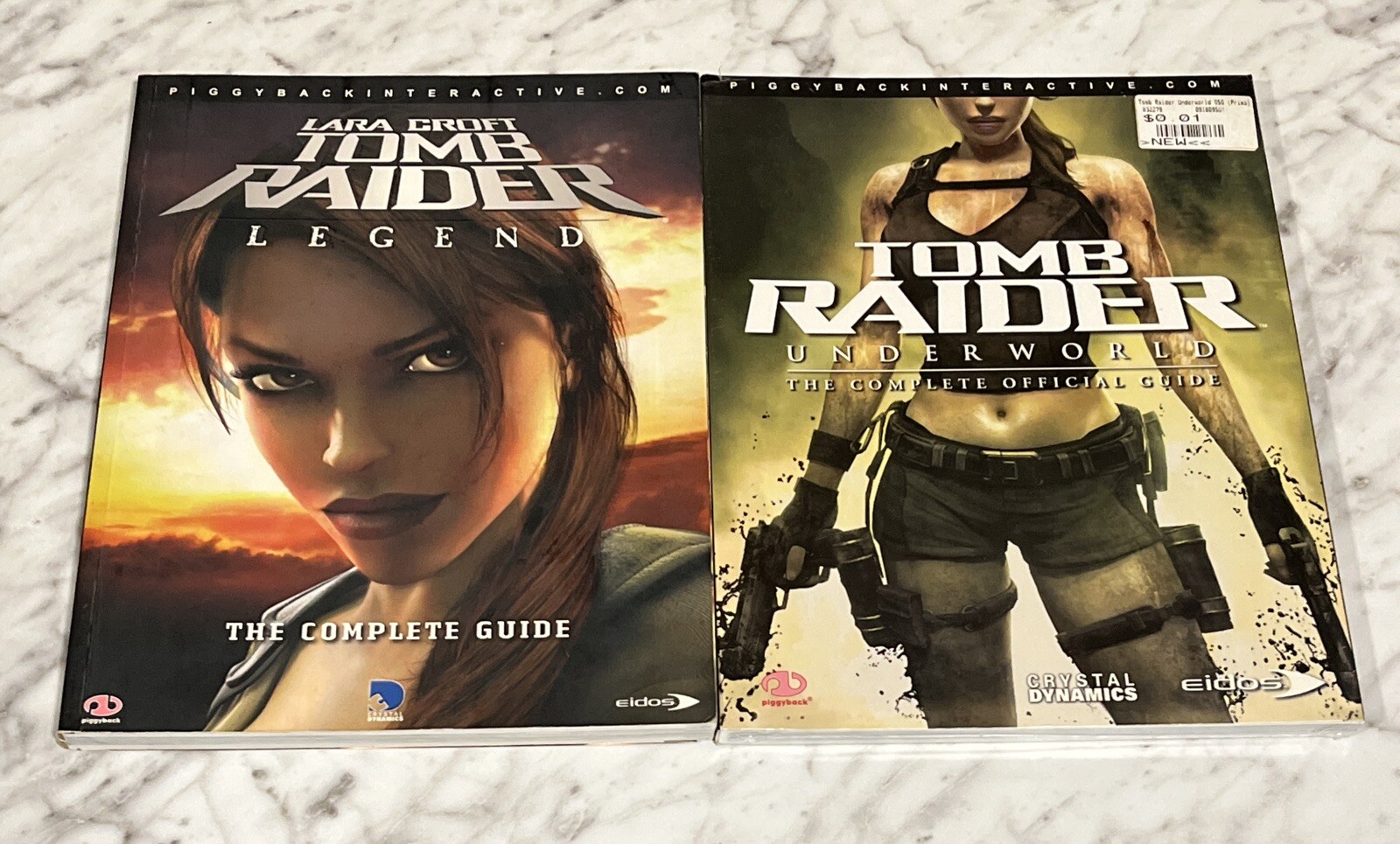 Tomb Raider: Underworld / Legend Complete Official Strategy Guide Eidos