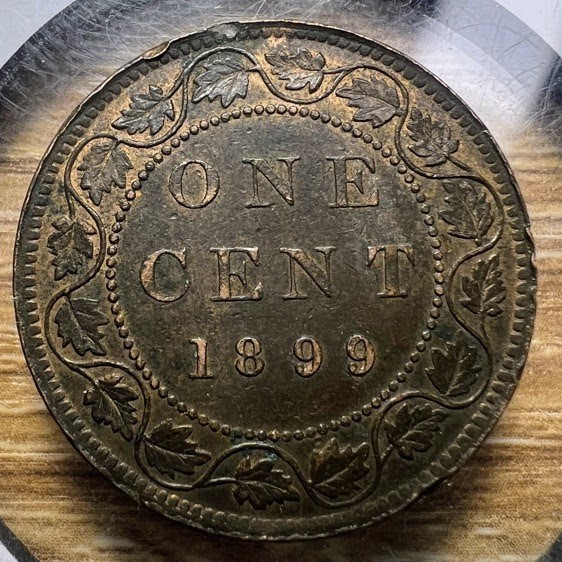1899 Canada Large Cent - Actual Coin Shown - Free Shipping & Tracking INV#260