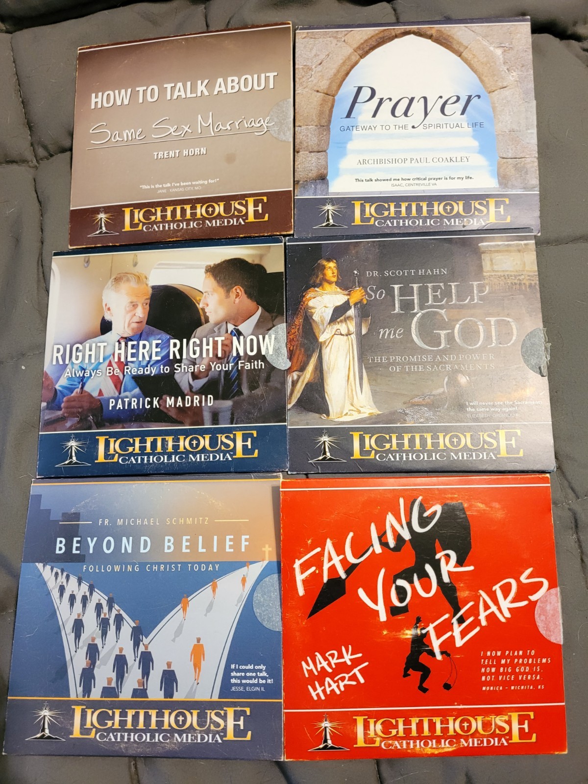 Lighthouse Catholic Media Lot Of 6 Discs