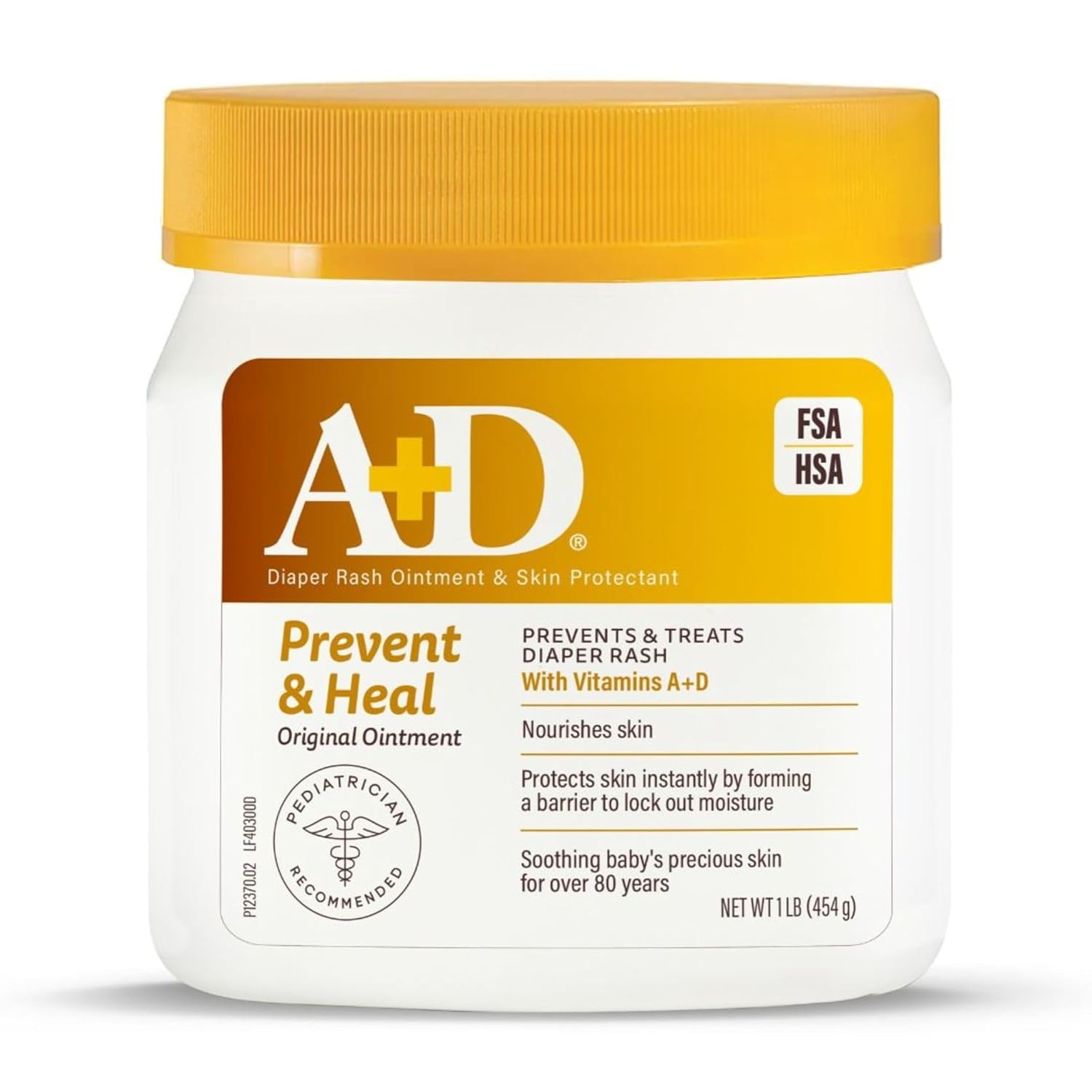 A+D Original Diaper Rash Treatments Skin Protectant 16 oz, (Free Shipping).