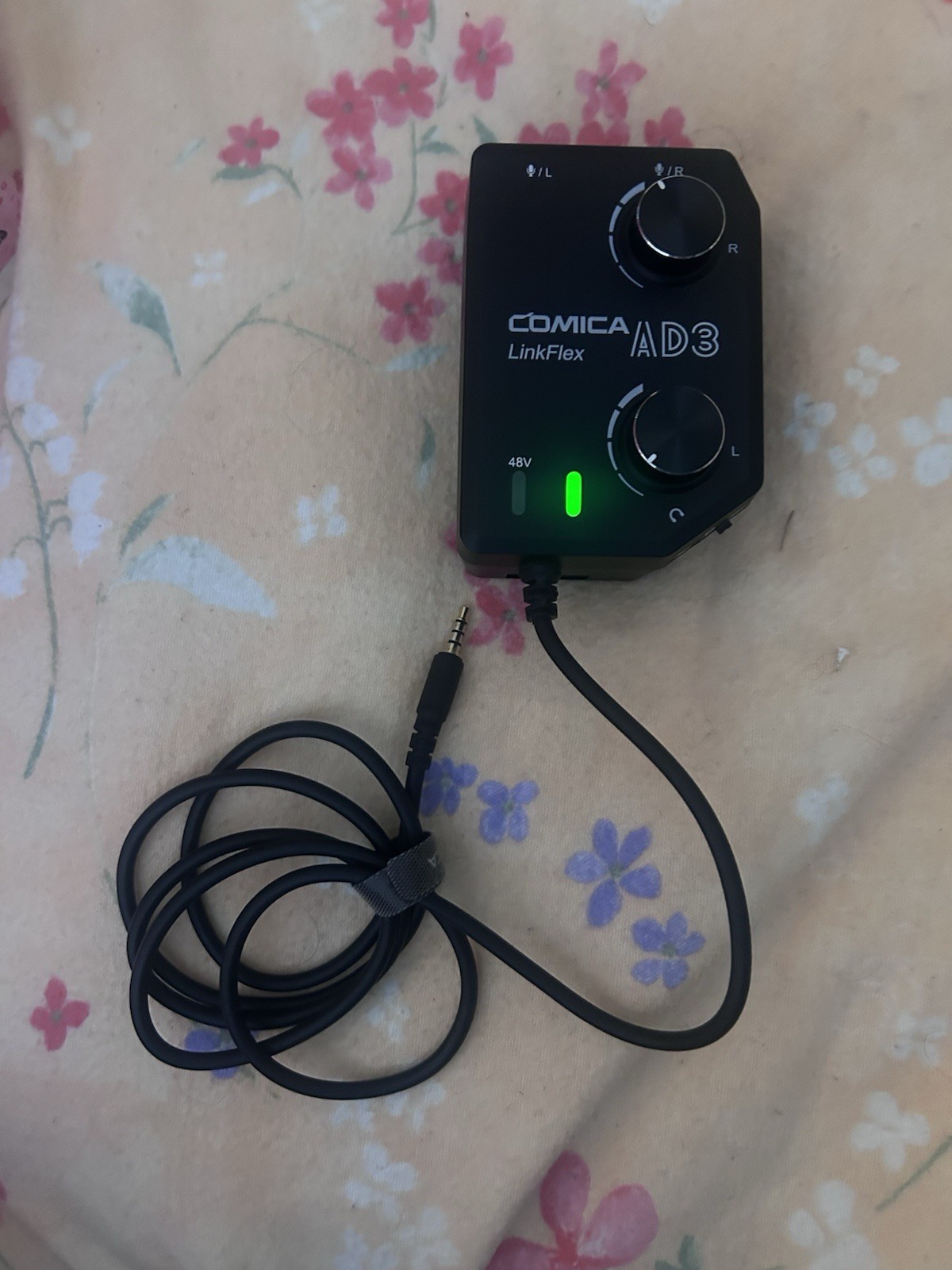 Comica LINKFLEX.AD3 2-Channel XLR/3.5MM/6.35MM Microphone Audio Mixer Preamp