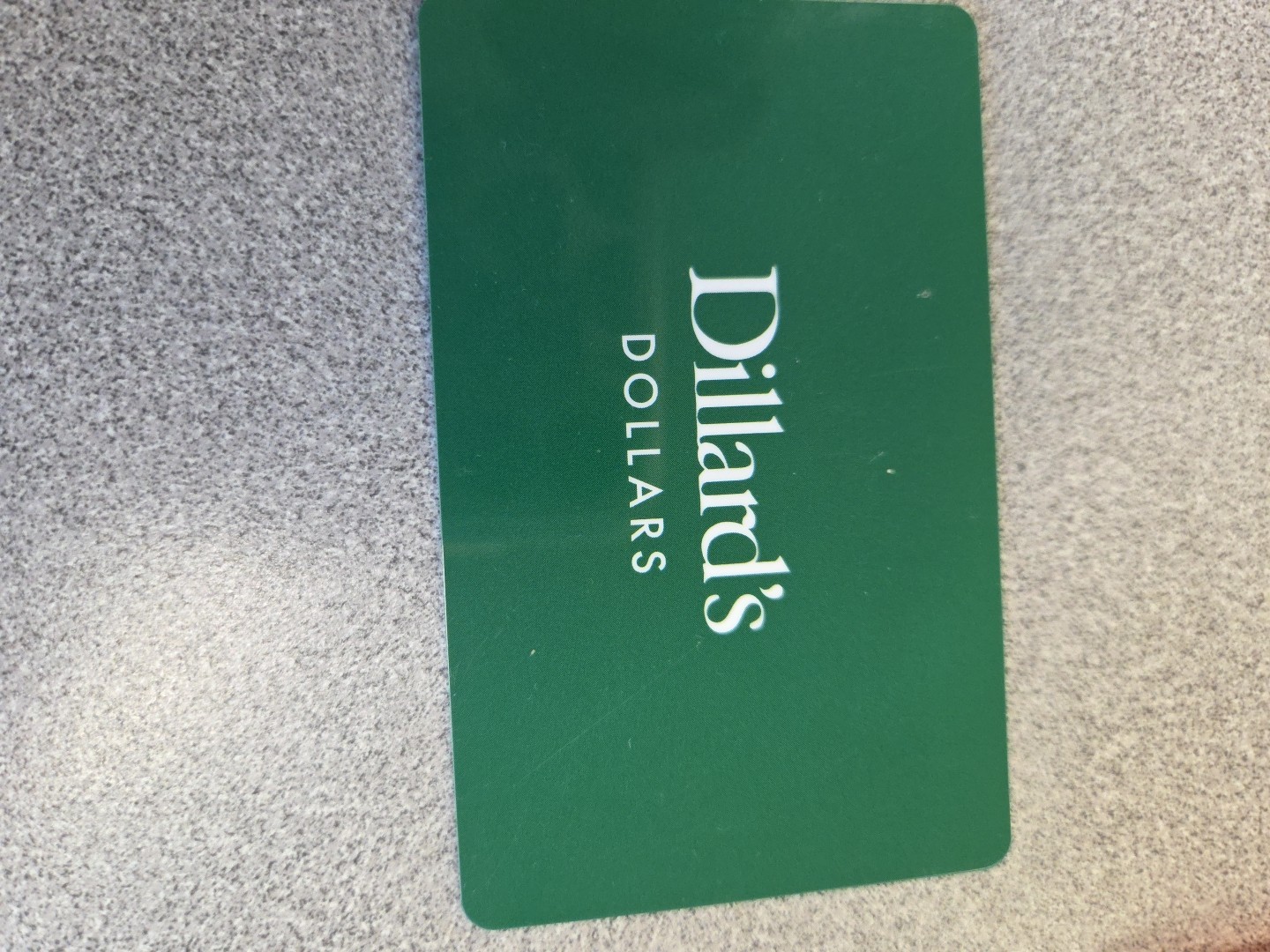 Dillard's GIFT CARD $175