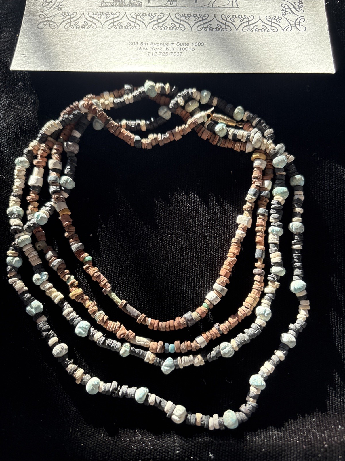 Authenticated Elamite  Bead Necklace