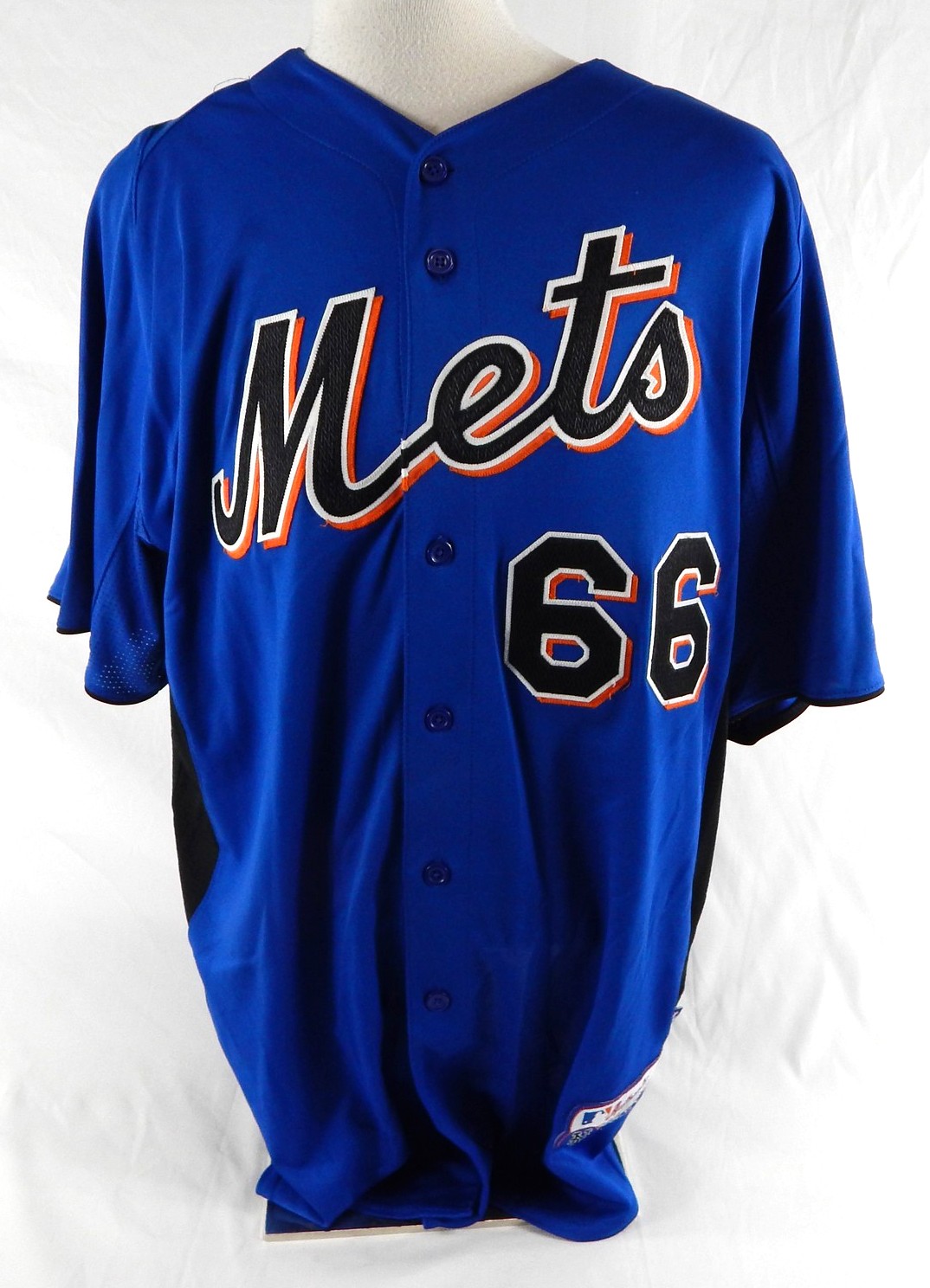 2011 New York Mets Armando Rodriguez #66 Game Issued Pos Used Blue Jersey ST BP7