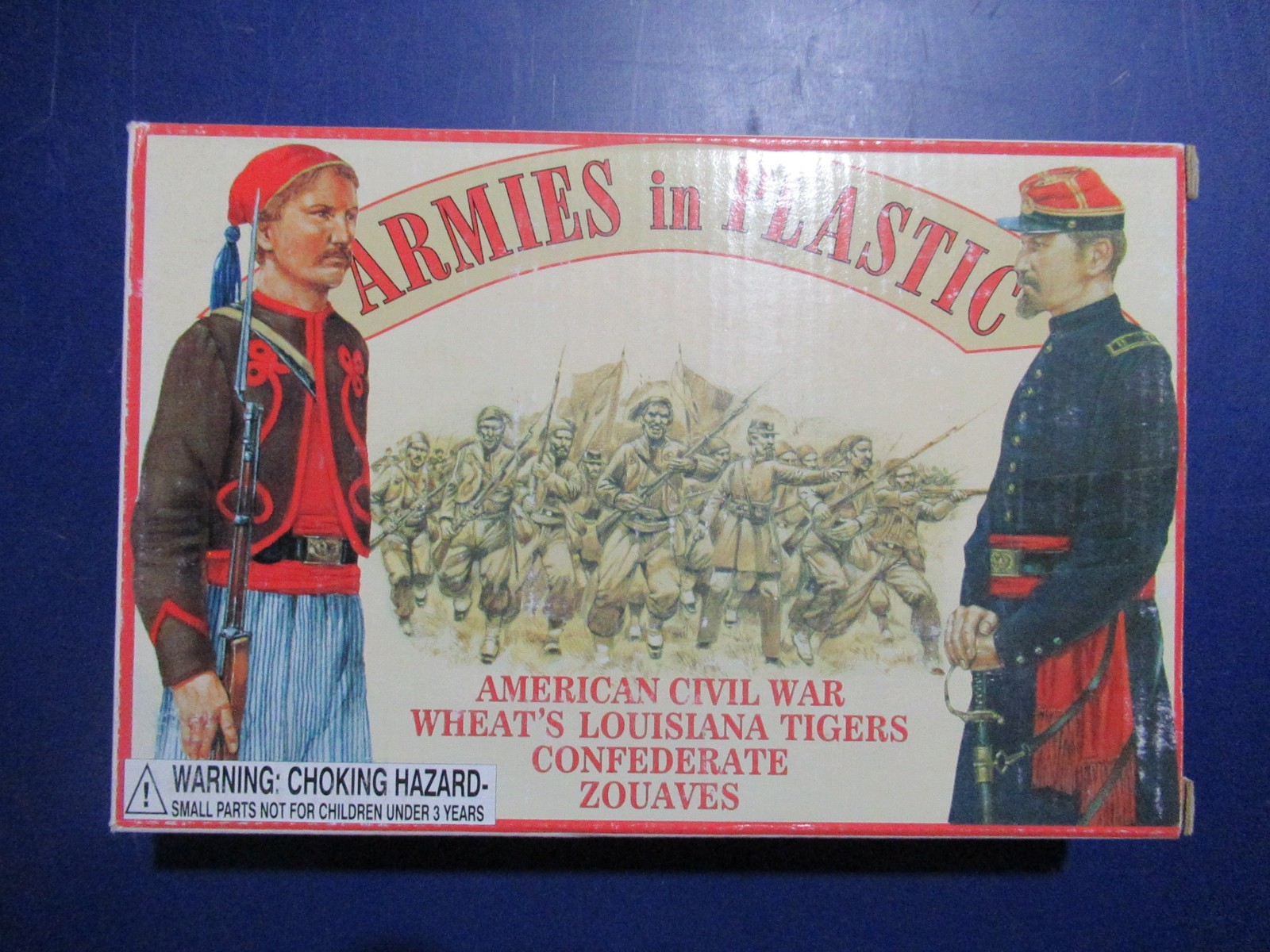 Armies in Plastic #2439 American Civil War Wheat Louisiana Confederate Zouaves