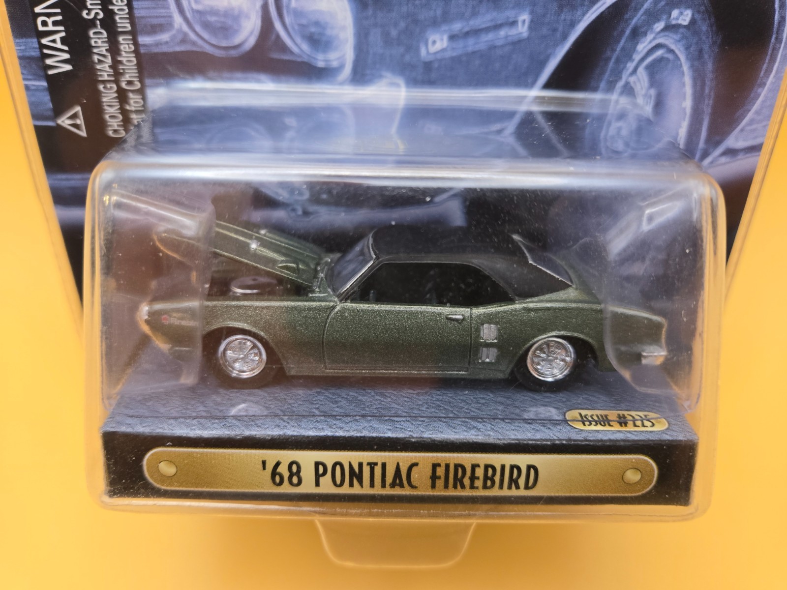 Racing Champions Mint Motor Trend '68 Pontiac Firebird 1:64 Green