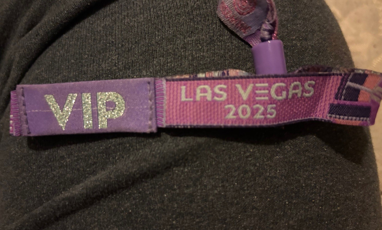 EDC LAS VEGAS 2025 VIP WRISTBAND - UNCUT!