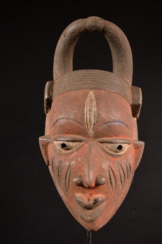 An Authentic African Yoruba Mask Nigeria Africa  Afrika Afrique 1457