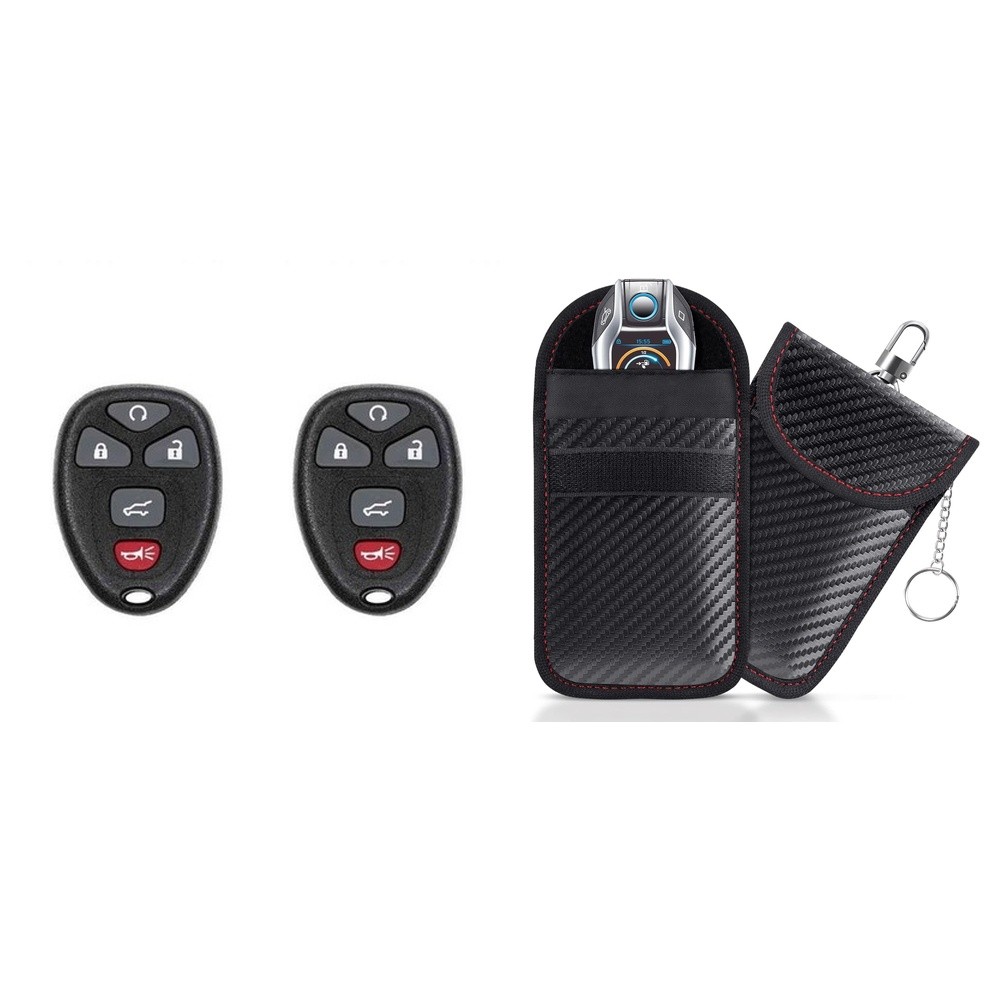 Key Fob Remote 2007-2009 Saturn Outlook FCC: OUC60270 MPN: 22936101 w/Case