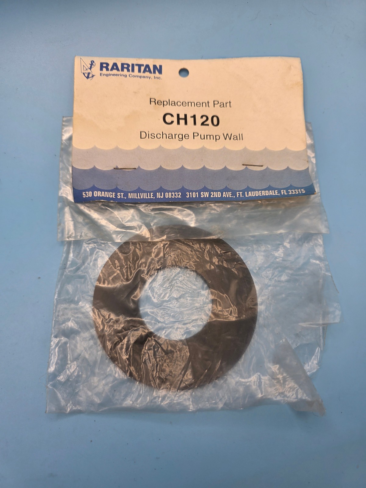 Raritan CH120 Discharge Pump Wall Marine Toilet Replacement Part Crown Head NOS