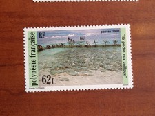 POLYNESIA No 392 ** MNH Fishing Year 1991