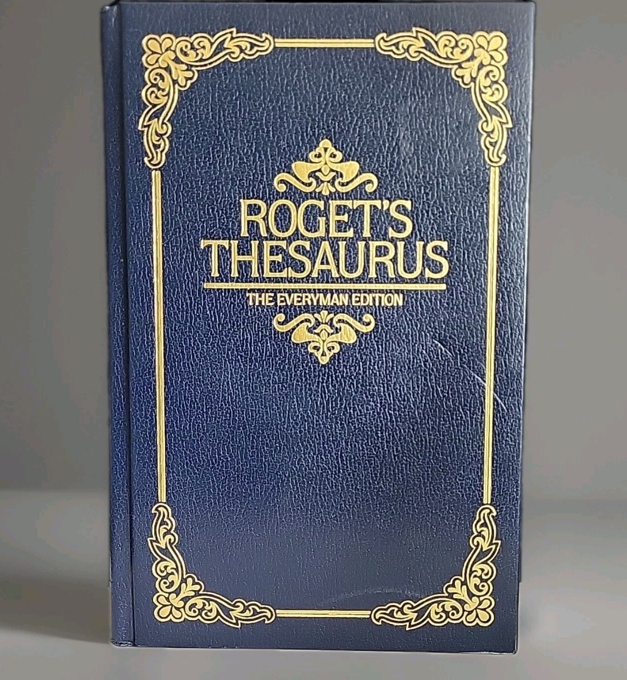 Roget’s Thesaurus Of English Words And Phrases The Everyman Edition HC 1986
