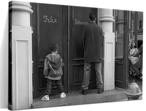 Funny Bathroom Wall Decor Black and 16"L x 12"W Black and White Decor Canvas