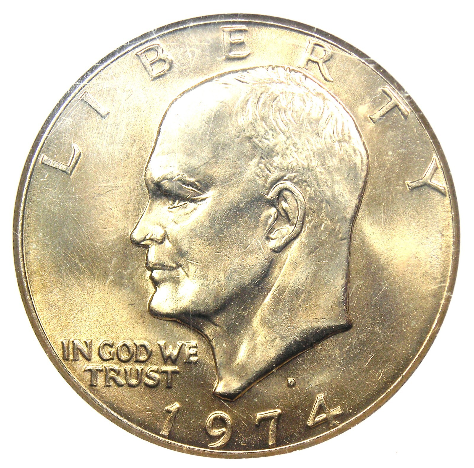 1974-D Eisenhower Dollar Ike $1 Coin - Certified NGC MS67 - $900 Value!
