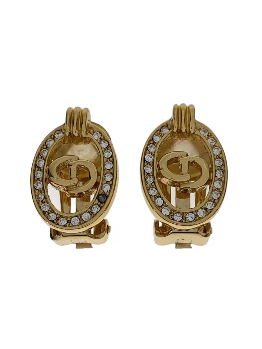 Christian Dior Earrings Gld Women S M1n29