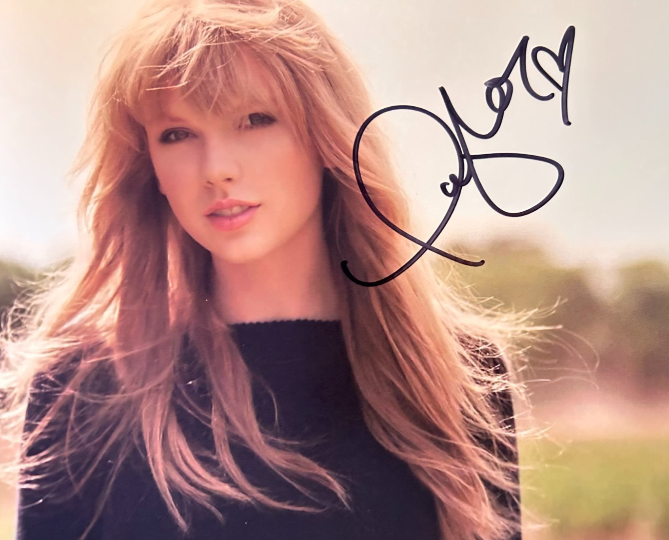 TAYLOR SWIFT Hand Singed 8x10" Authentic Original Autograph w/COA
