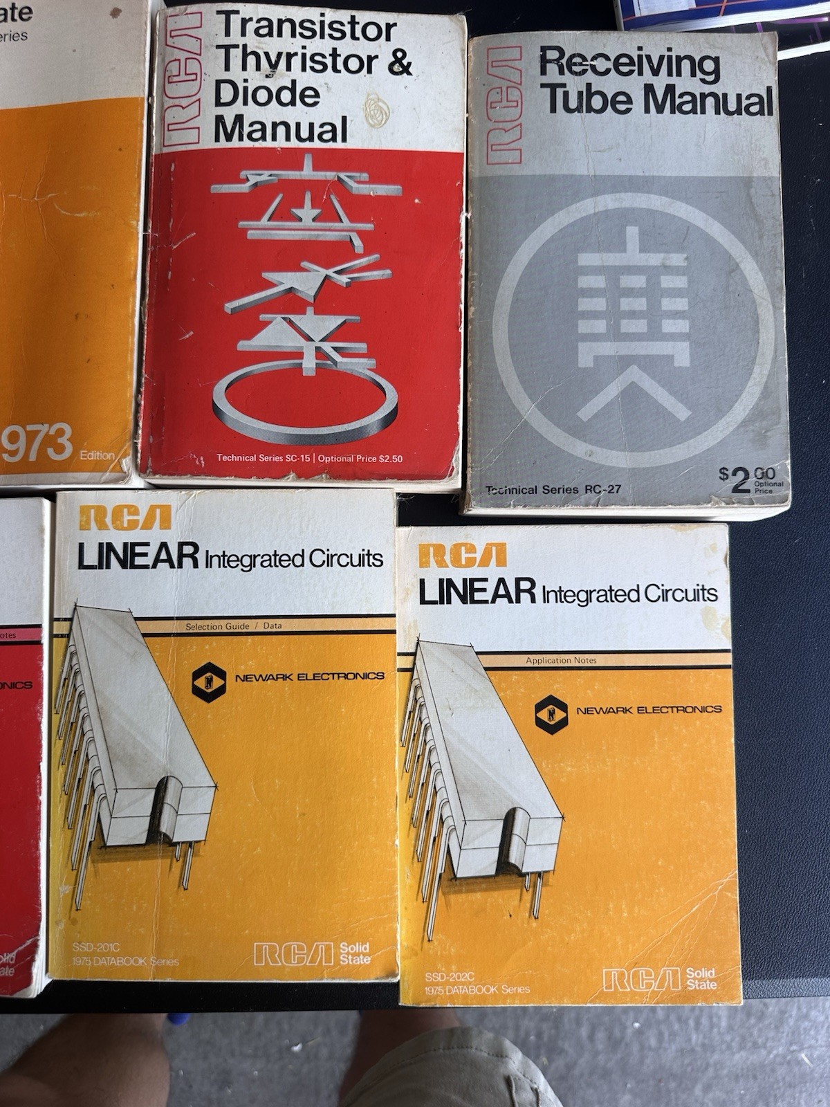 A Fantastic Collection of Original RCA Technical Books and Databooks Lot of 13