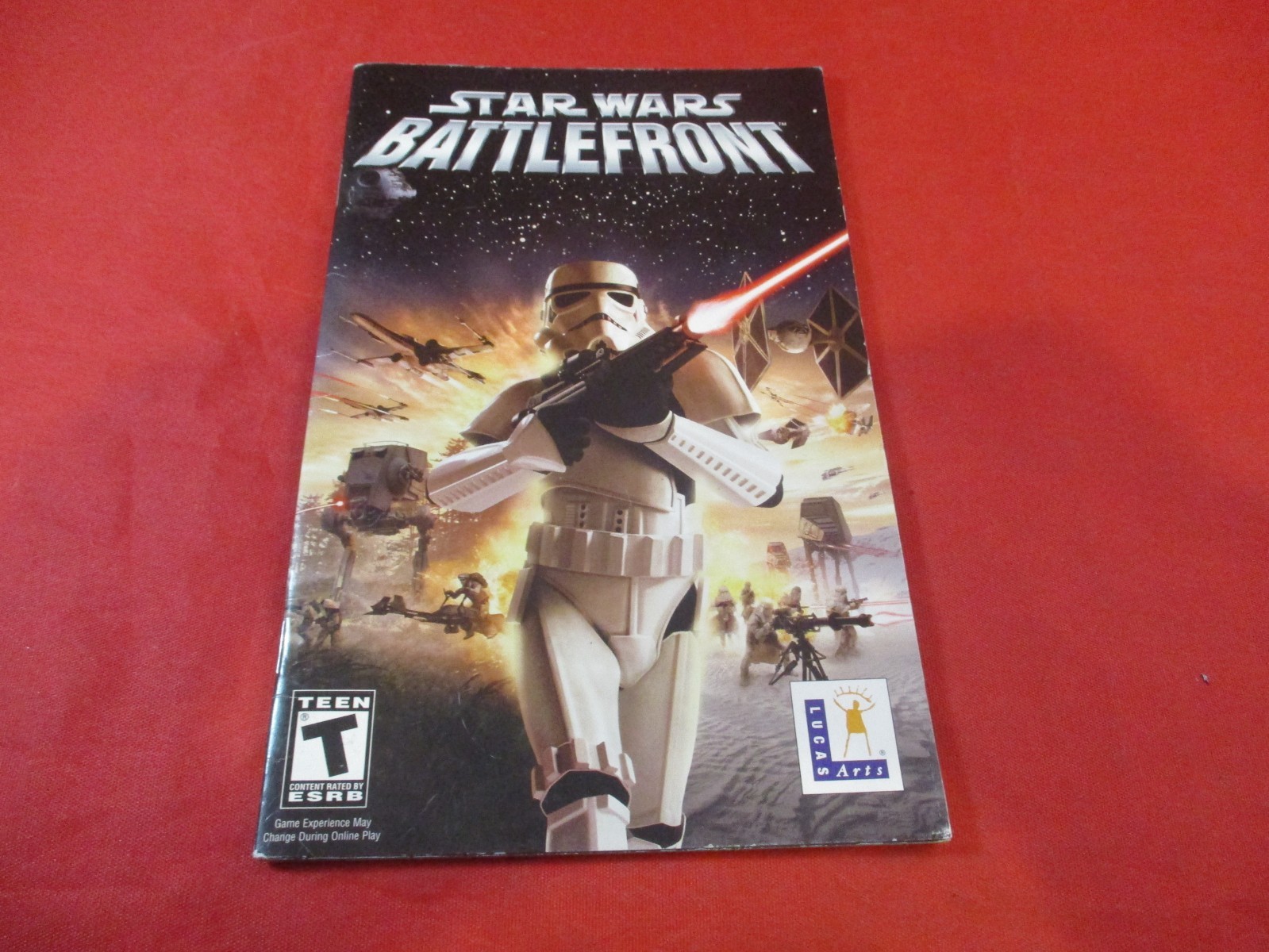 Star Wars Battlefront Playstation 2 PS2 Instruction Manual Booklet ONLY