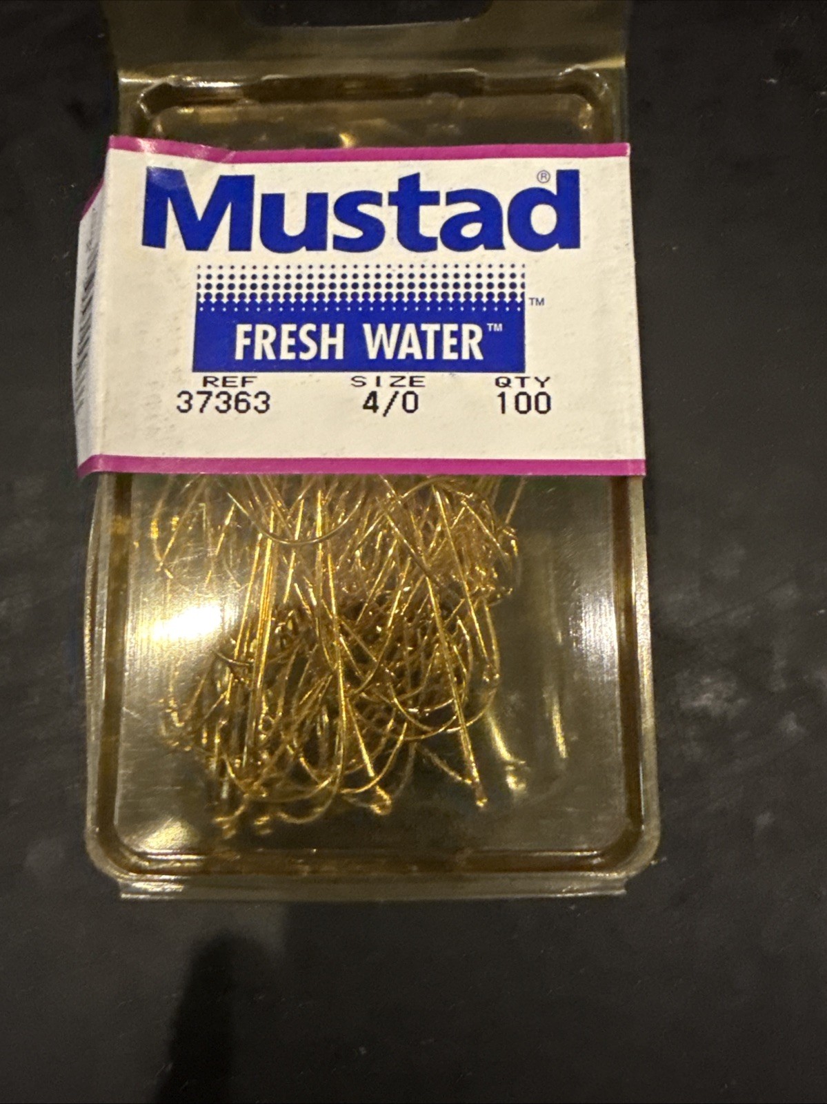 Mustad Ref 37363 Size 4/0 100 Hooks *