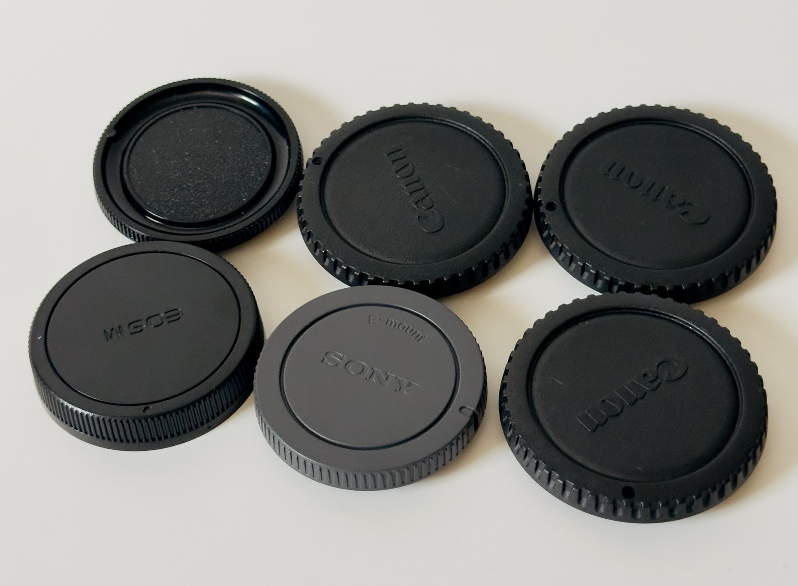 Canon And Sony Body Cap Bundle