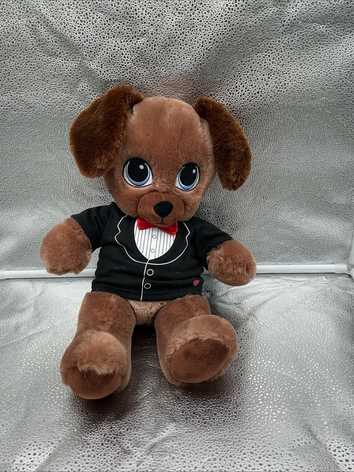 Build-A-Bear SWEET HUGS PUP 18" Brown Plush Puppy Dog Stuffed Animal Toy 2015 