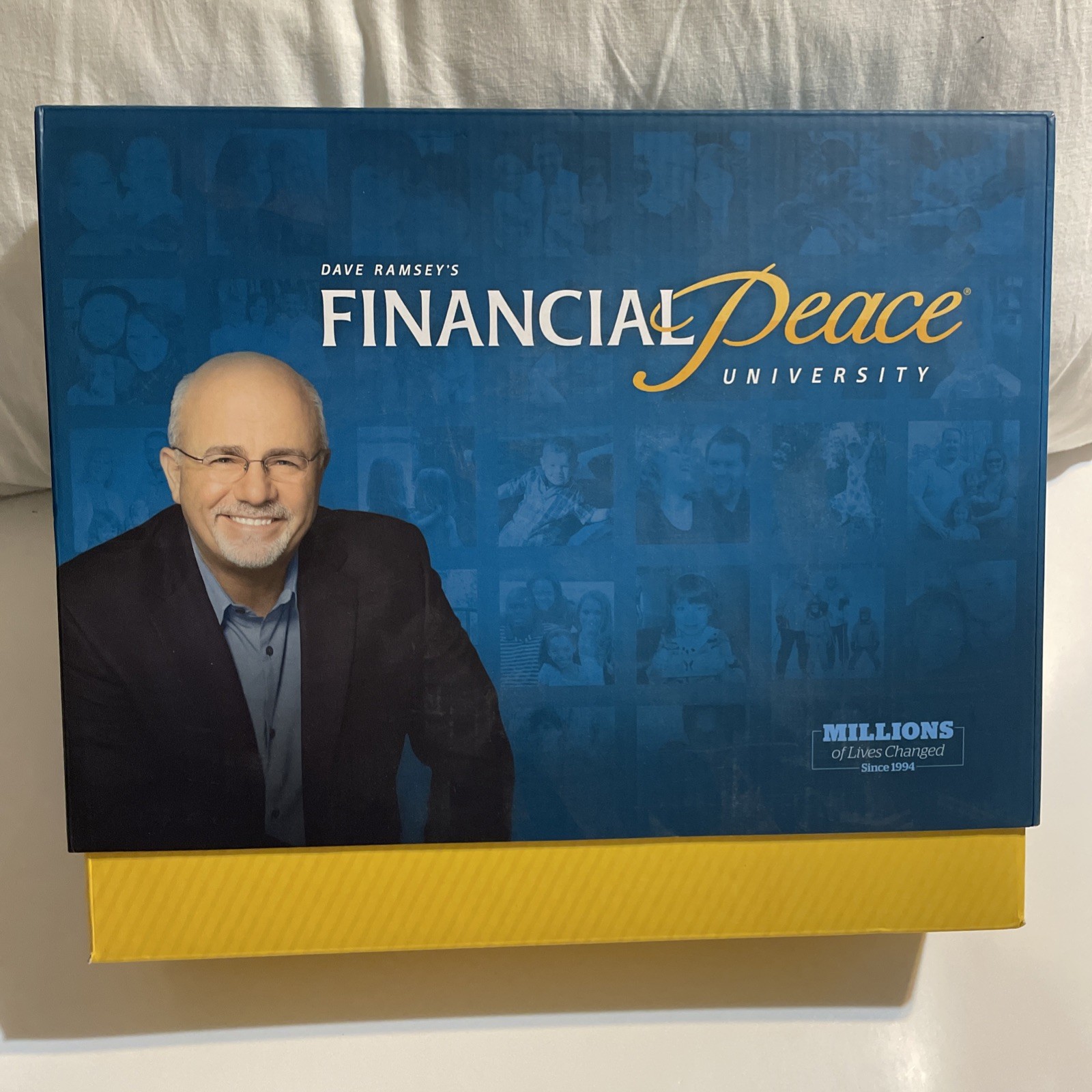 Dave Ramsey's Financial Peace University kit box money slipcase Book CDs