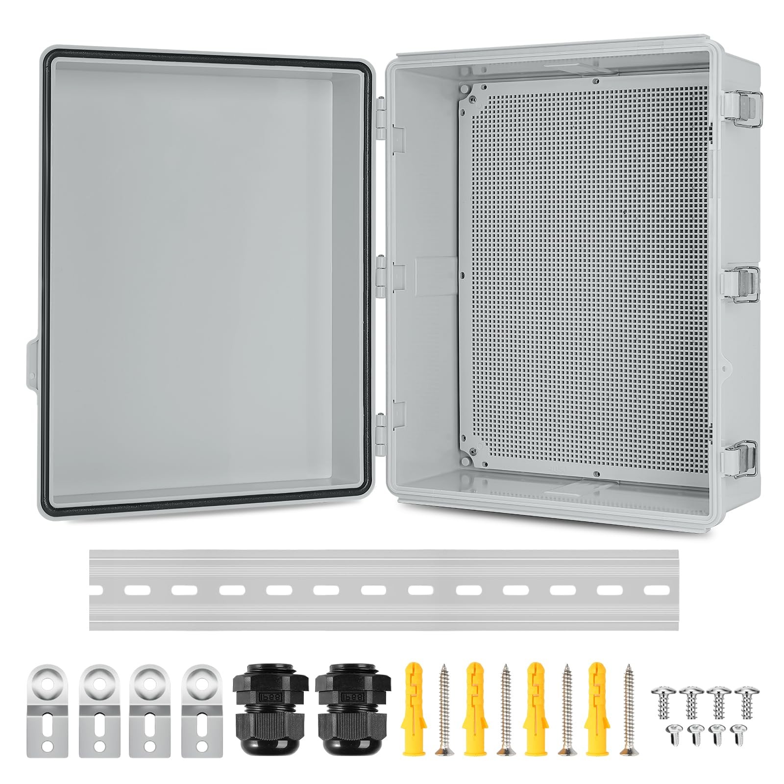 Joisyoya Waterproof Electrical Junction Box Outdoor IP67 Plastic Weatherproof En