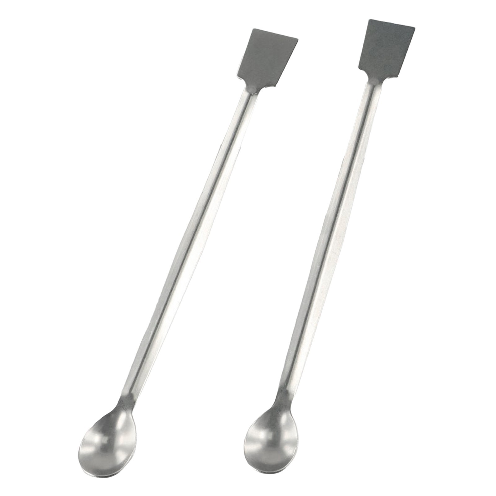 Lab Sampling Spoon Spatula Set Stainless Steel Tools for Various Applications