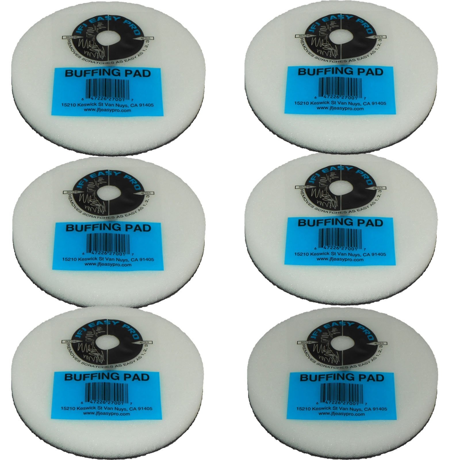 6 Pack Original Buffing Pads