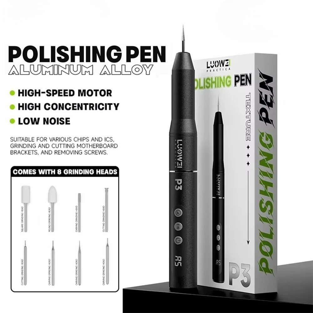 Multi-function Polishing Pen for Mobile Phone Tablet Repair Motherboard PCB Chip
