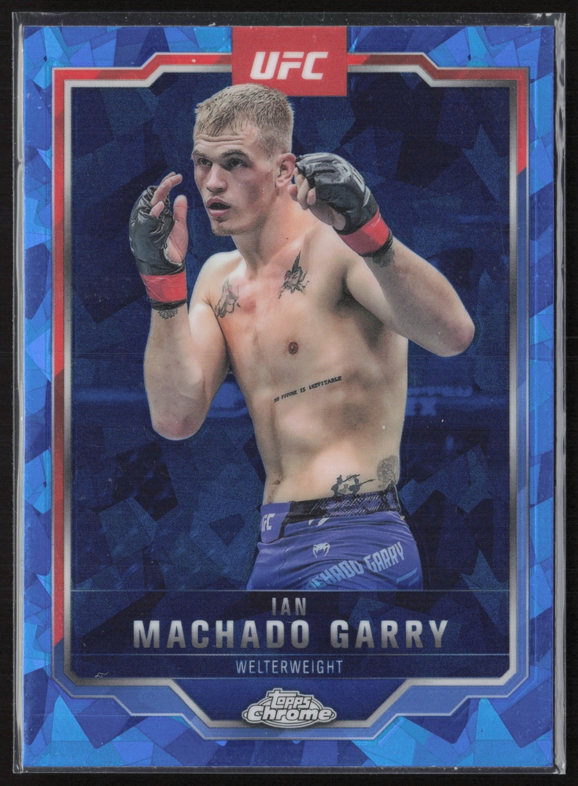 2025 Topps UFC Chrome Sapphire Ian Machado Garry #163