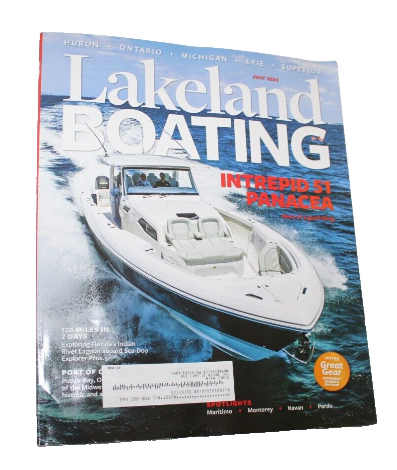 Lakeland Boating Magazine July 2024 Great Gear Summer Expanded Issue