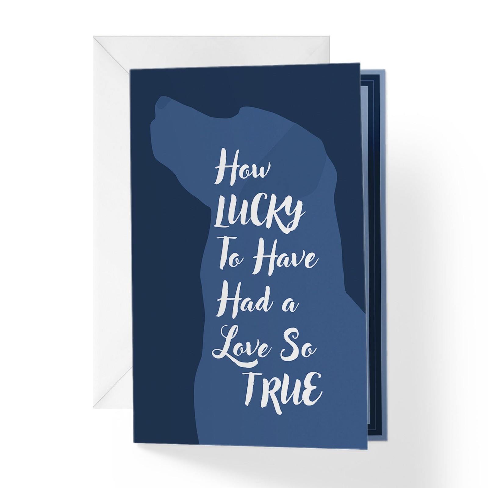 Dog Sympathy Card | Your Purchase Helps Animals In Need | 5”x7.5” |