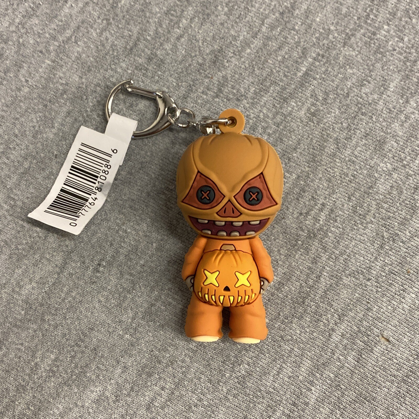 Trick 'r Treat Figural Bag Clip Unmasked Sam W/ Pumkin Head