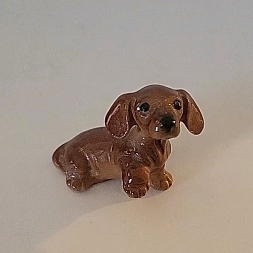 Retired Hagen Renaker Dachshund Dog Puppy
