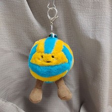Jelly Amuseables Sports Volleyball Bag Charm Cat Key Chain-Valentine's Day Gift
