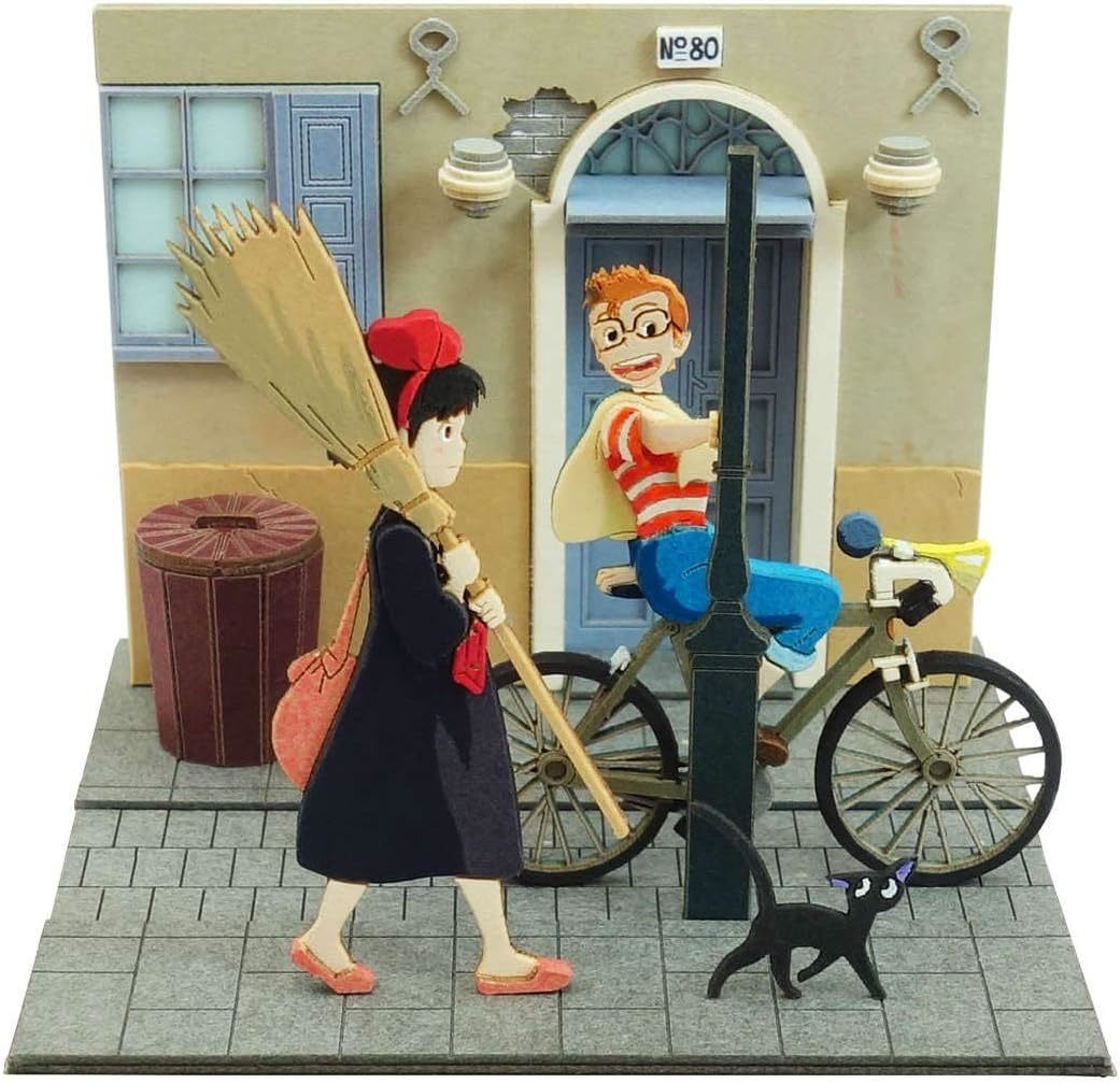 Sankei Studio Ghibli mini Kiki's Delivery Service Papercraft MP07-123