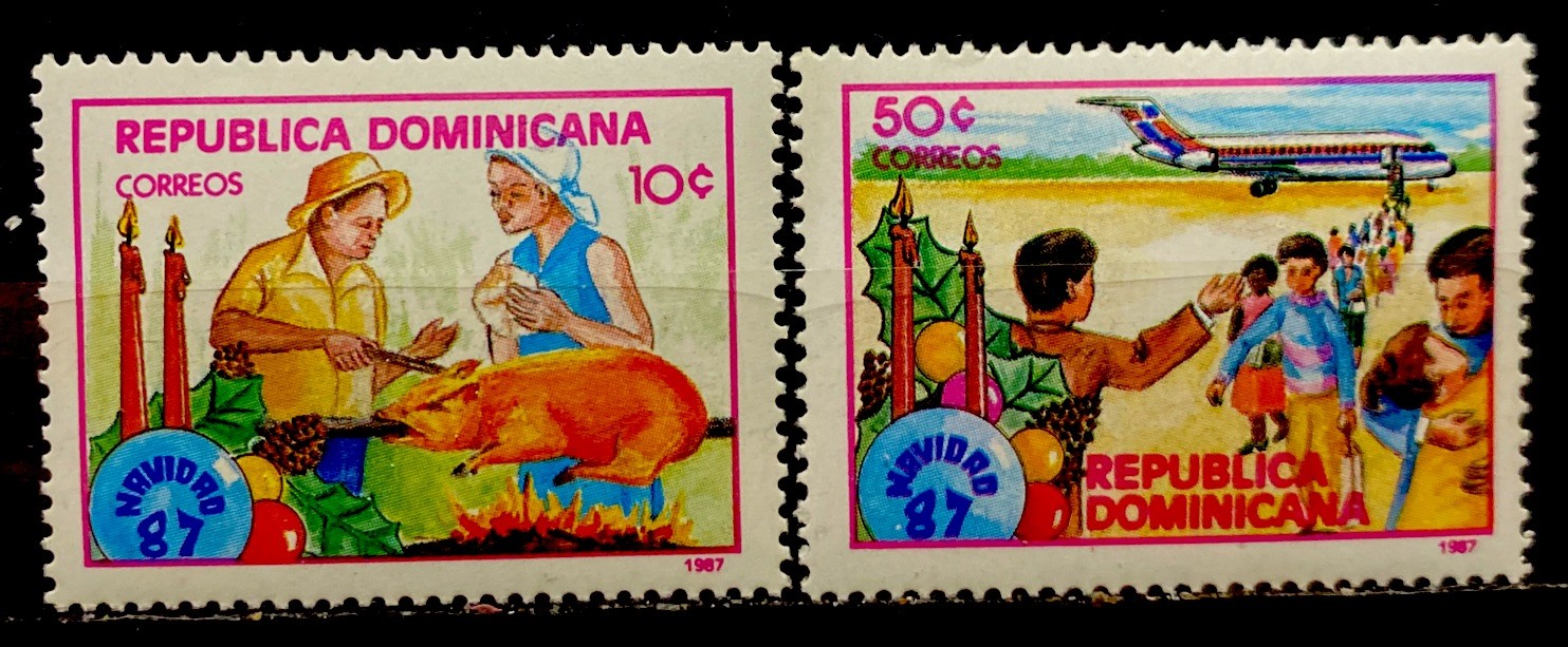 Dominican Republic 1987. SC# 1013-1014. MNH
