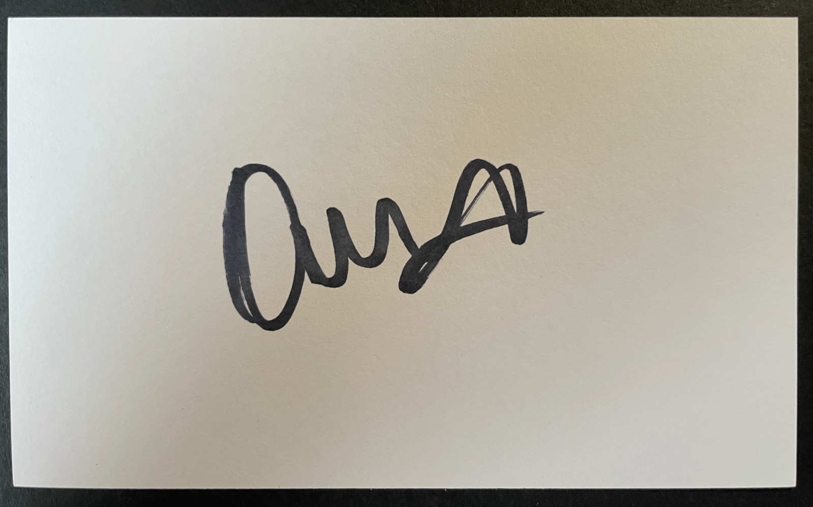 Garry Monk Signed Autograph White Index Card Swansea City Football COA