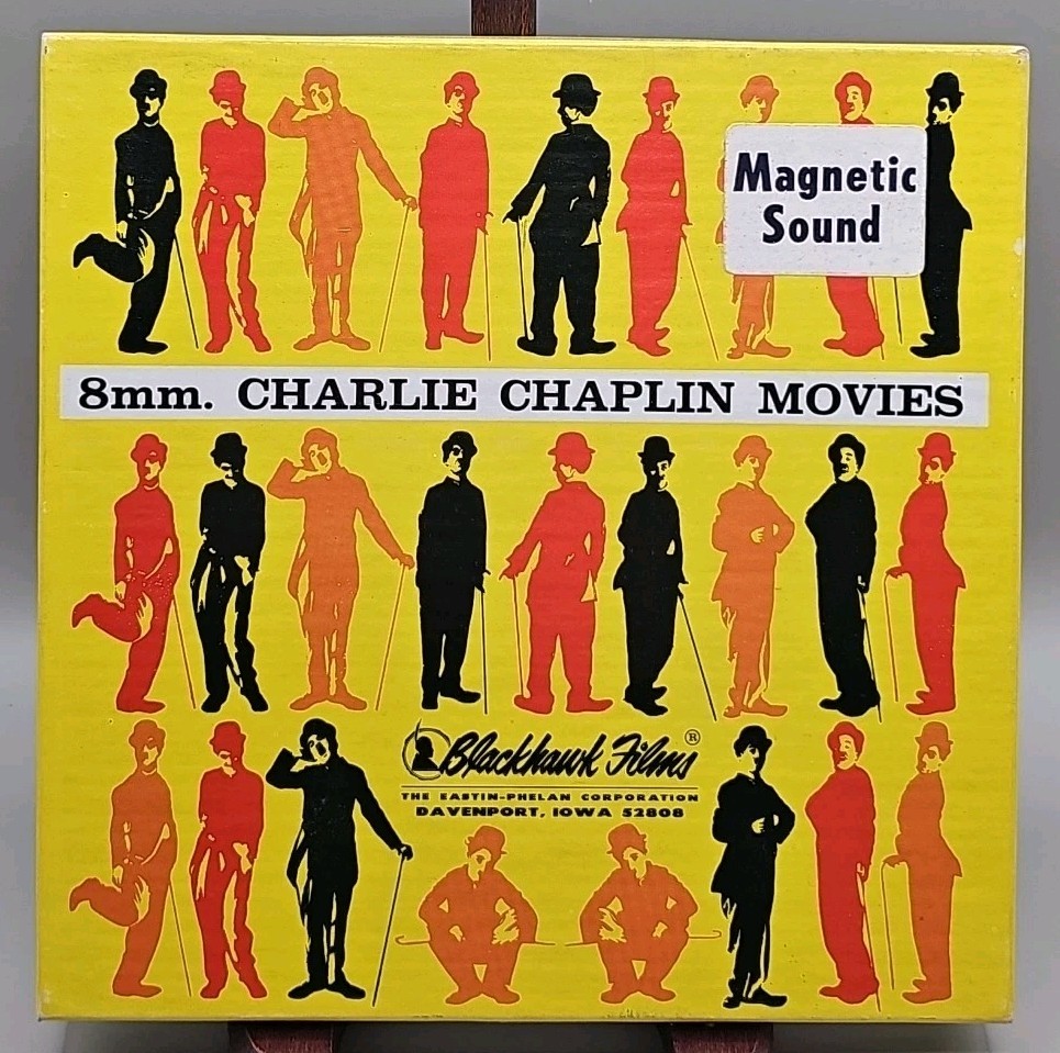 Charlie Chaplin "Easy Street" Blackhawk Films 8mm Magnetic Sound Movie
