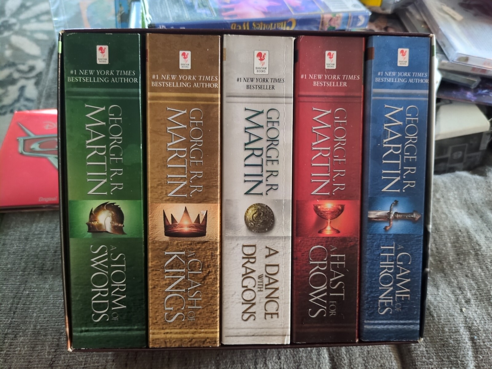 A Game of Thrones / A Clash of Kings / A Storm of Swords / A Feast o - VERY GOOD