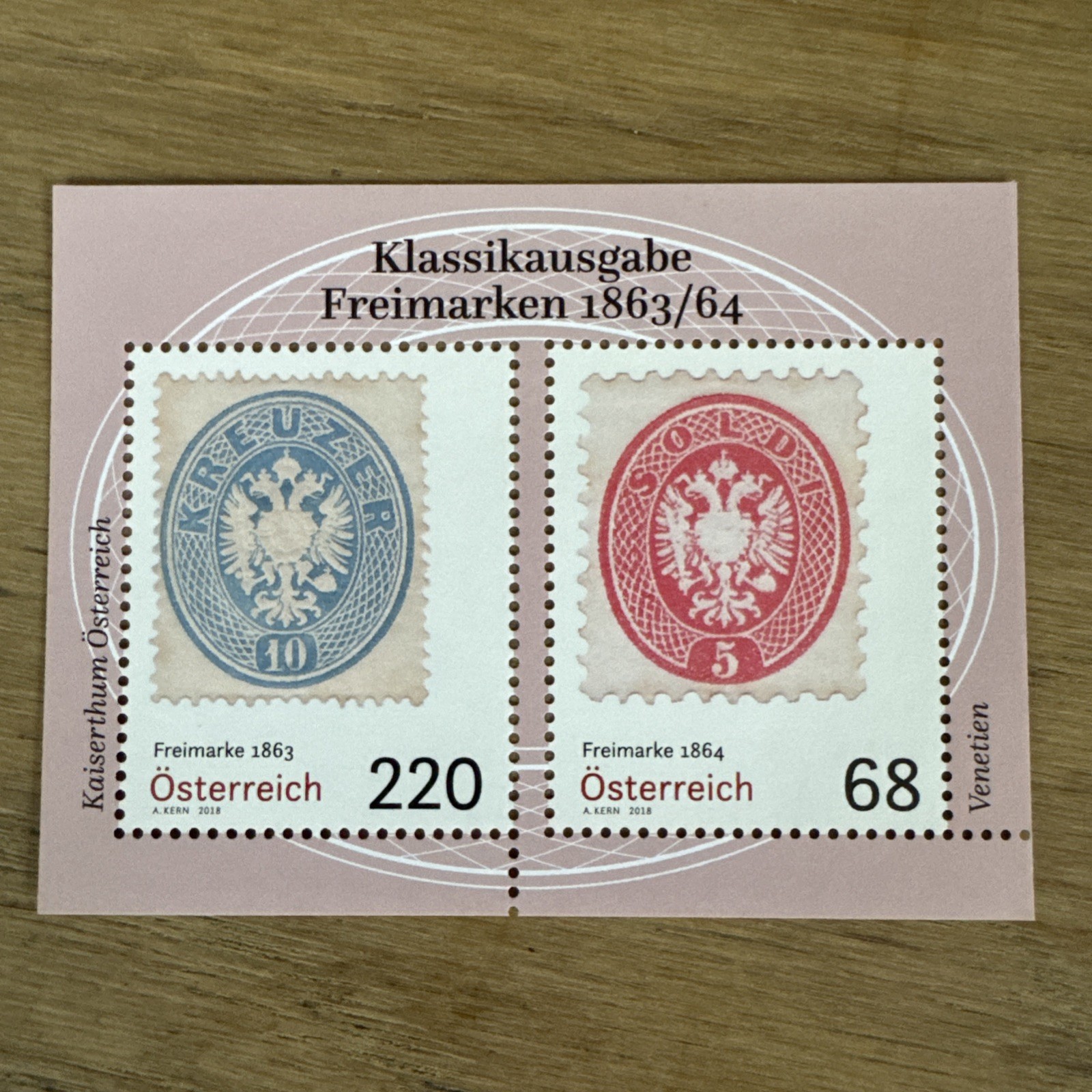 Austria 2018 Mi 3384/5 block 98 mini sheet  MNH