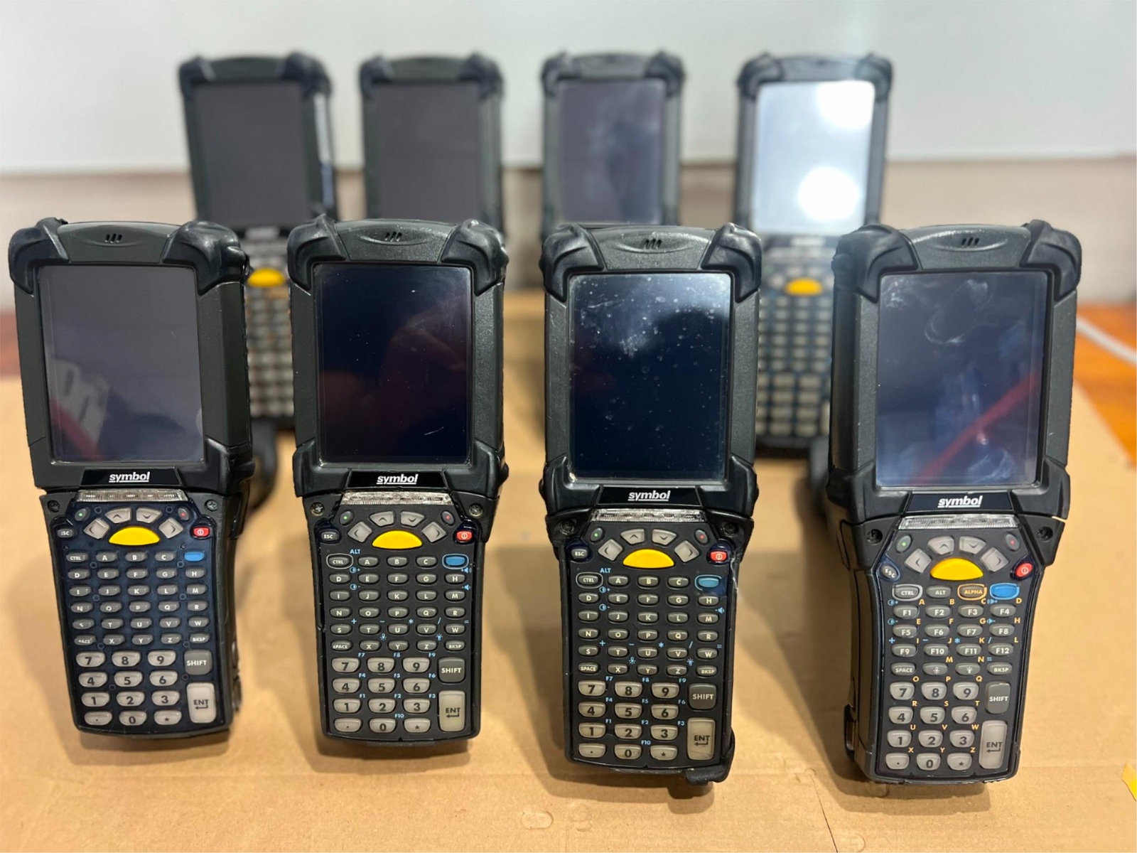 Lot of 8 Used Motorola MC92N0-GJSXFYA6WR Barcode Scanners