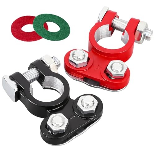 Battery Terminal Connector, Anti Corrosion Car Battery Terminal Clamp 2 PCS