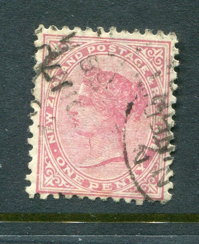 New Zealand #61b Victoria Die 2 Perf 12x11 1/2 1 P. [Used]